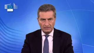 FTTH Conference 2016 - Opening Session - Video Address - GÜNTHER H. OETTINGER