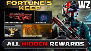 THE 25+ NEW SECRET FORTUNES KEEP REWARDS… (MW3 Warzone Season 2 Easter Eggs Quests)