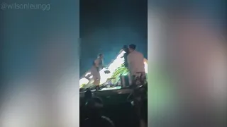 Video shot by visitor to Astroworld Fest