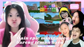 RUSUH BARENG @FannyTjandra @WindiaNata @sapipurba & @BANGJBLOX ?!! [EPIC MINIGAMES ROBLOX INDONESIA]