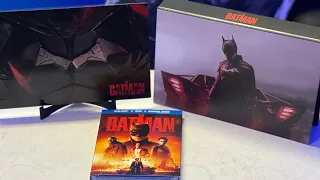 The Batman movie Bluray Boxed Set Walmart exclusive unboxing