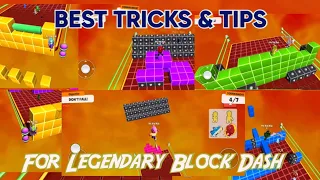 Legendary Block Dash Best Tricks & Tips | Stumble Guys 🔥