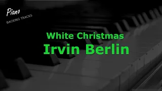 White Christmas (Piano Instrumental Backing Track Karaoke)