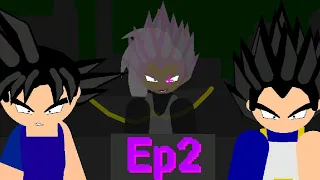 Dragon ball Vegeta Black | Stick nodes Animation Ep 2