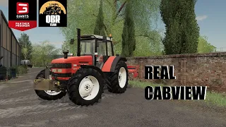 REAL CABVIEW |🚜 SAME TITAN 145+ MASCHIO GASPARDO DRAGO | 🎮Farming Simulator 19