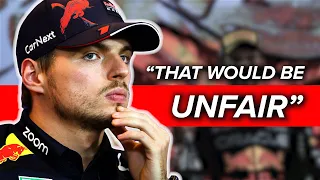 Max Verstappen REVEALS WHY he DID NOT HELP Sergio Perez