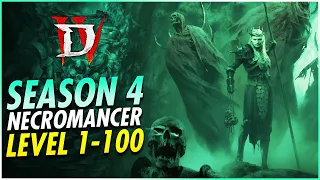 Season 4 Best Minion Necro Leveling Build To BLAST With - Diablo 4