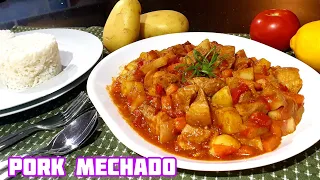 PORK MECHADO / PORK STEW || No tomato sauce needed