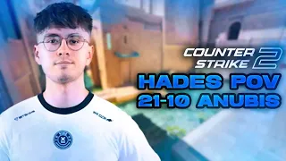 CS2 POV 9ine hades 21-10 (Anubis) | Counter-Strike 2 Faceit