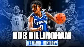 Rob Dillingham 2024 NBA Draft Profile | Electrifying Box-Office Guard