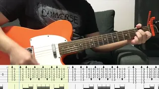 3 Doors Down - Here Without You (Electric Guitar Cover) with tabs