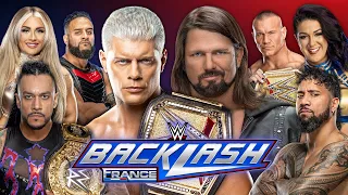 WWE Backlash France 2024 Predictions