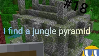 Minecraft I find a jungle pyramid [ ep– 18 ]