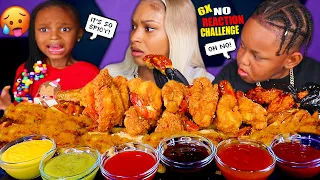 6X SPICY MEGA PRAWNS "NO REACTION CHALLENGE" CHICKEN WINGS & FRIED SEAFOOD BOIL MUKBANG QUEEN BEAST