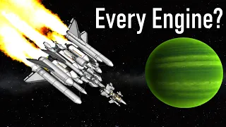 Using Every Engine to Get to Laythe in Kerbal Space Program
