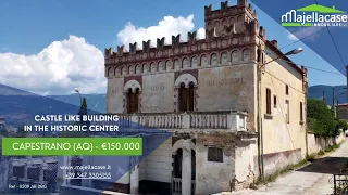 Great Quirky Castle Like Property in Capestrano With Views and Terrace Italy Virtual Property Tours