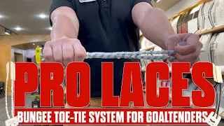 Pro Laces Goaltenders Bungee Toe Tie System