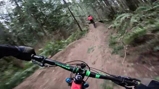 HLC Line - Duthie Hill, Uncle Larry forgets to turn his bars