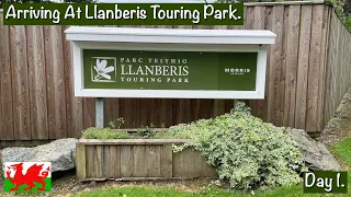 Arriving At Llanberis Touring Park Day 1