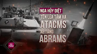 "Thợ săn" Buk-M3 của Nga lên nòng "hủy diệt" tên lửa tầm xa ATACMS, xe tăng Abrams Ukraine | VTC Now