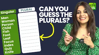 Can You Guess These Confusing English Plural Nouns? Improve English Vocabulary #englishwithniharika