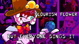 [FNF Mod] Flourish Flower but Everyone Sings It (Flourish Flowerを色々なキャラに歌わせてみた)