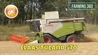 Harvest 2021 | Claas Tucano 570 combine harvester