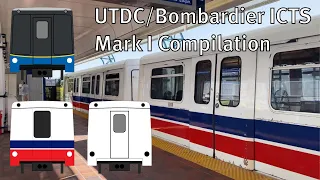 Vancouver SkyTrain - UTDC/Bombarder ICTS Mark I Compilation