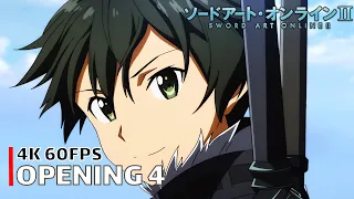 Sword Art Online - Opening 4 [4K 60FPS | Creditless | CC]