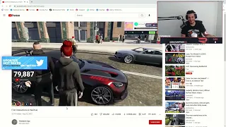 Ramee Reacts to XQC & Pokimane First Interaction with CG and April meeting Uchiha | NoPixel GTA RP