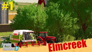 Farming Simulator 22/sowing,cultivating & hrvesting/Elmcreek/Timelapse#1