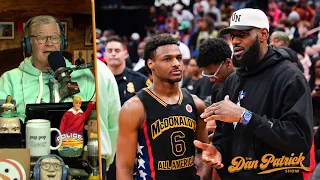 Should LeBron James And Bronny Want To Play On The Same Team Together? | 06/28/23