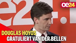 BP-WAHL: Douglas Hoyos gratuliert Van der Bellen