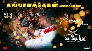 Madurai Grand Wedding | வல்லாளத்தேவன் இல்ல திருமண விழா | Praveen & Viveka | Siragugal Media