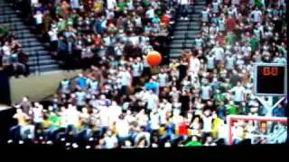 NBA 2K9 - Boston Celtics Perkin's 3 Point Full Court Shot!