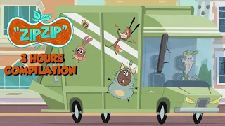 Zip Zip *Magnetic zippers* 3 hours COMPILATION Season 2 - Cartoon for kids