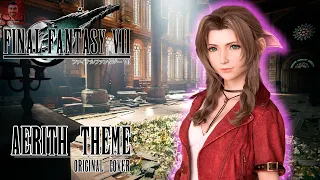 Final Fantasy VII: Aerith Theme - Home Again - Cover with Remake cutscenes - エアリスのテー