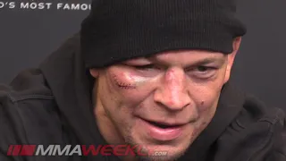 Nate Diaz:  "How many fights you been in Dana [White]?"  (UFC 244 Post)