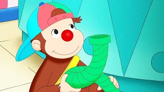 Curious George 🐵Curious George Clowns Around | Cartoons For Kids | WildBrain Cartoons