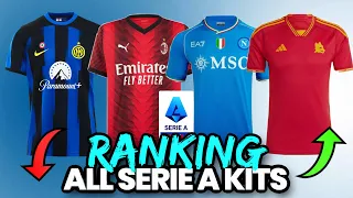 RANKING ALL SERIE A HOME KITS!!! ('23-'24)