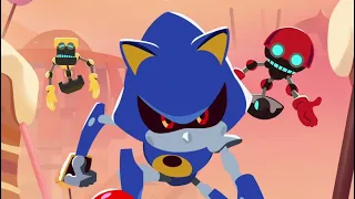 Sonic Colors: Rise of the Wisps (Part 2), but Metal Sonic has a better voice chip than Cubot