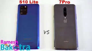 Samsung Galaxy S10 Lite vs OnePlus 7 Pro SpeedTest and Camera Comparison