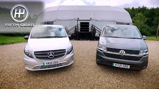 EV Van Dogfight: Mercedes Vito vs VW Transporter PT 1 | Fifth Gear