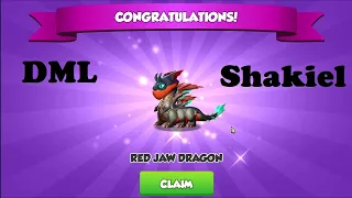 Got Red Jaw Dragon | Treasure Hunt Reward | Dragon Mania Legends