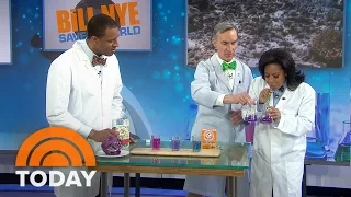 Bill Nye Explains Climate Change, Acidification With Simple Science Experiments | TODAY