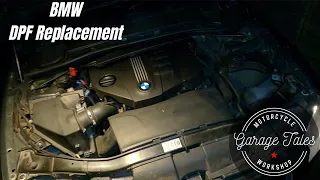 BMW E90, E91 318d N47 Quick DPF Replacement