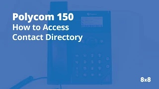 Polycom 150 Contact Directory