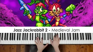 Jazz Jackrabbit 2 - Medieval Jam (Piano Cover) | Dedication #844