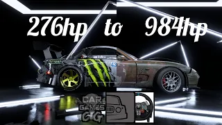 Rebuilding Old Car MAZDA RX7  Need For Speed Heat(SteeringWheel LogitechG29)GamePlay
