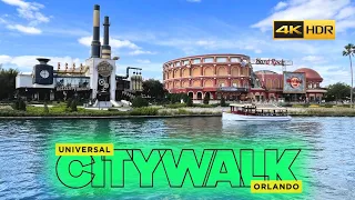 Citywalk Universal Studios Orlando FULL COMPLETE Tour | Universal Orlando 2024